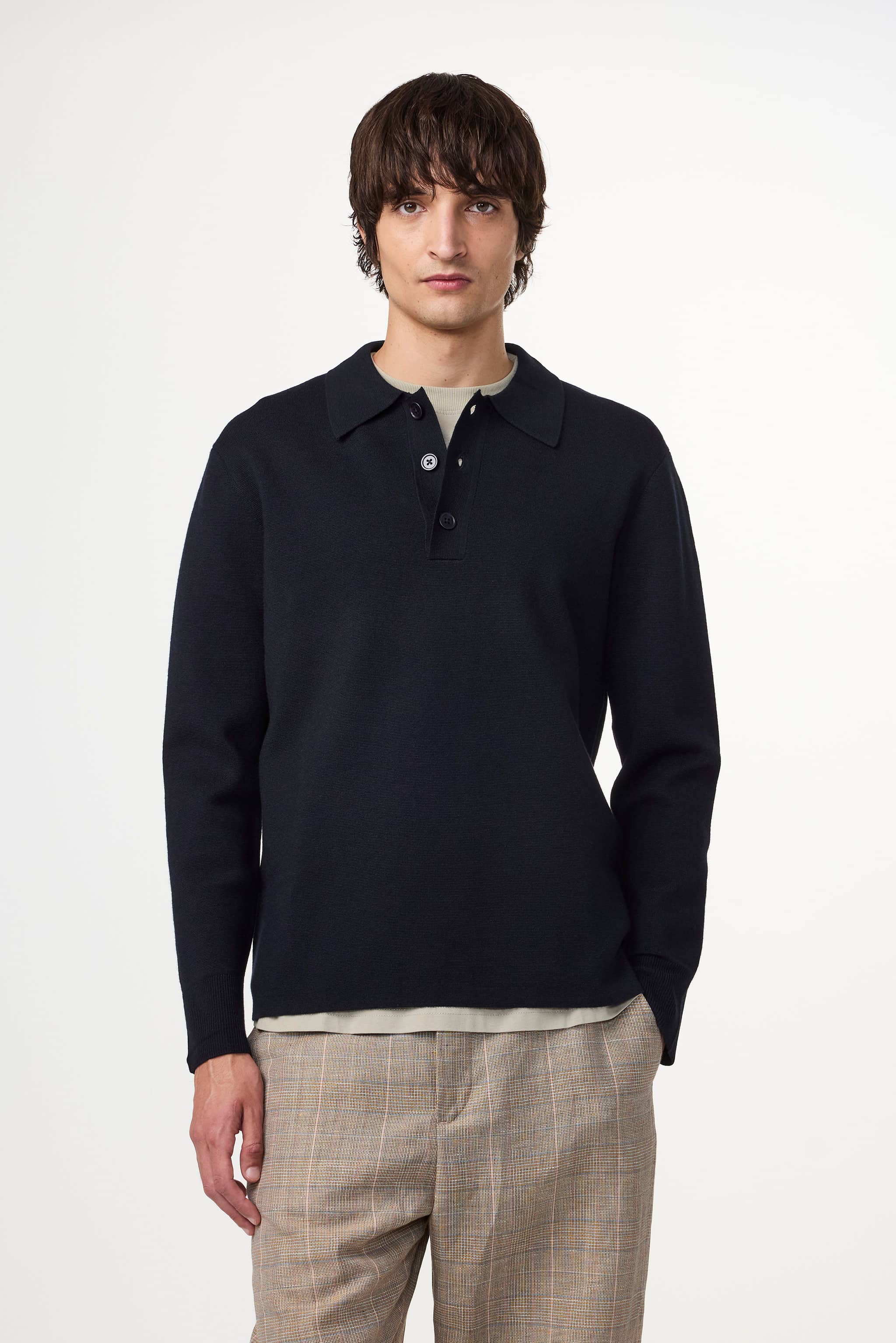 Harald 6530 men's polo - Deep Navy - Buy online at NN.07®