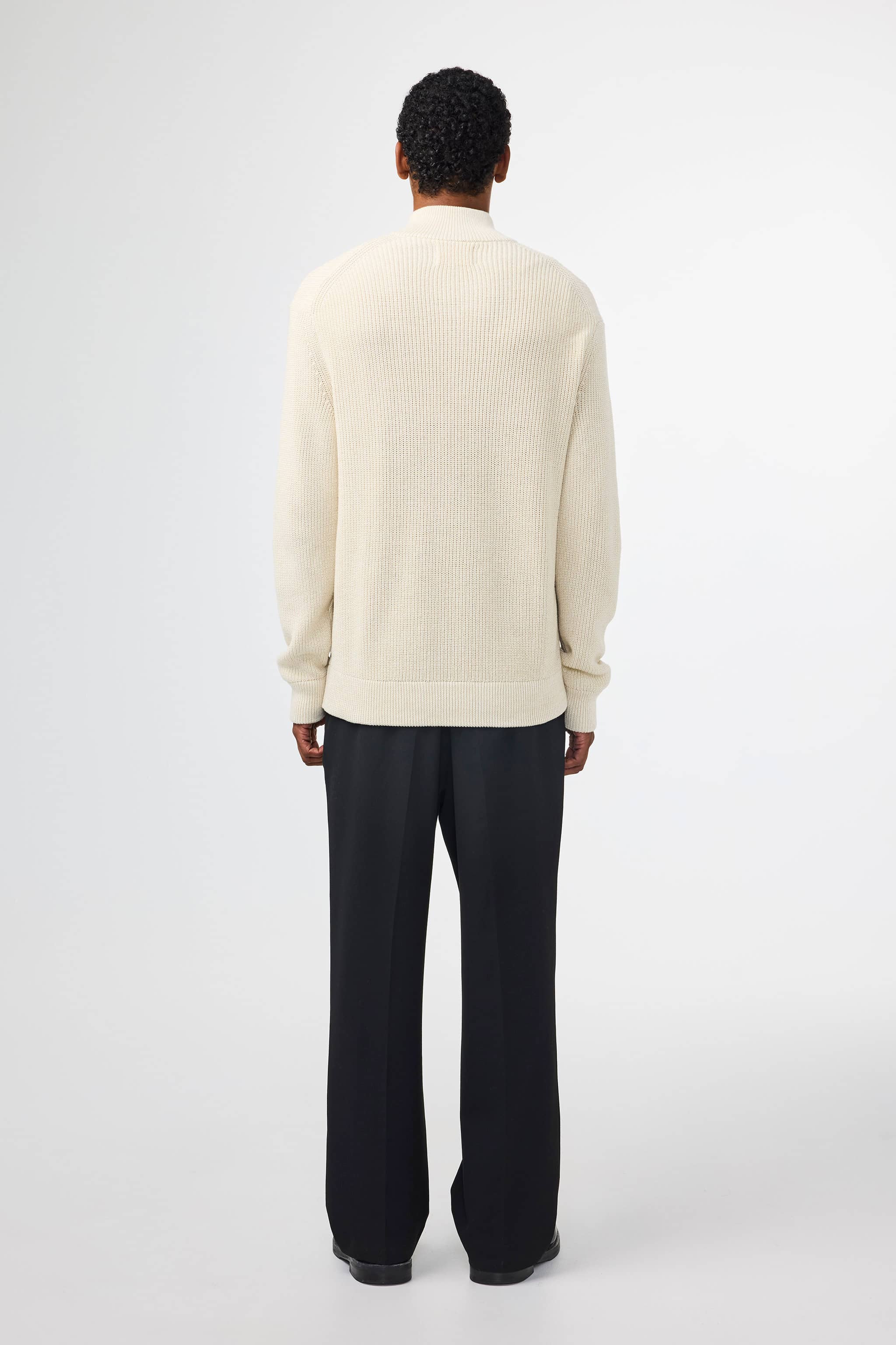Jacobo 6470 men's sweater - Ivory - Buy online at NN.07®