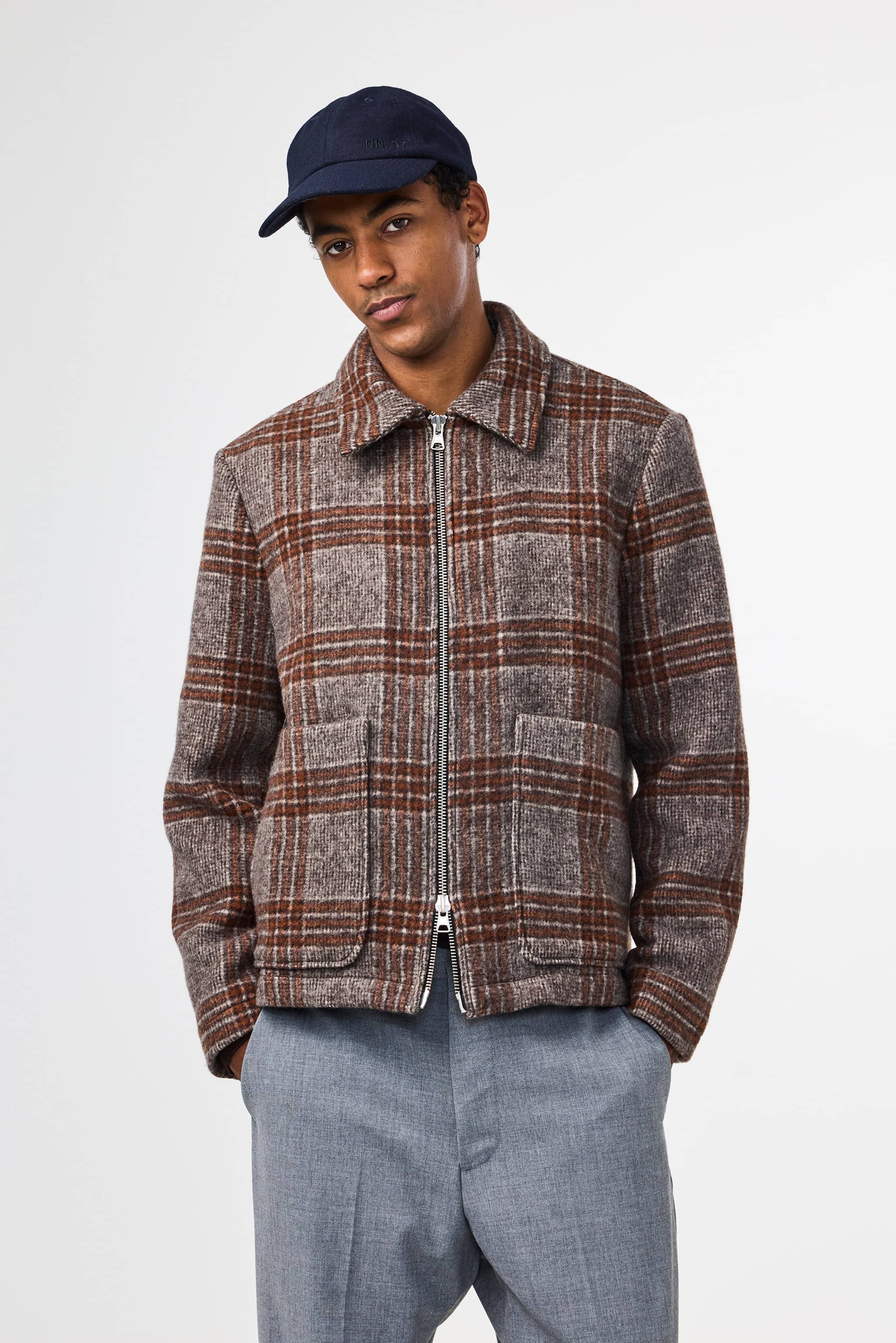 Darren 6683 men's cardigan - Medium Grey Mel - Buy online at NN.07®