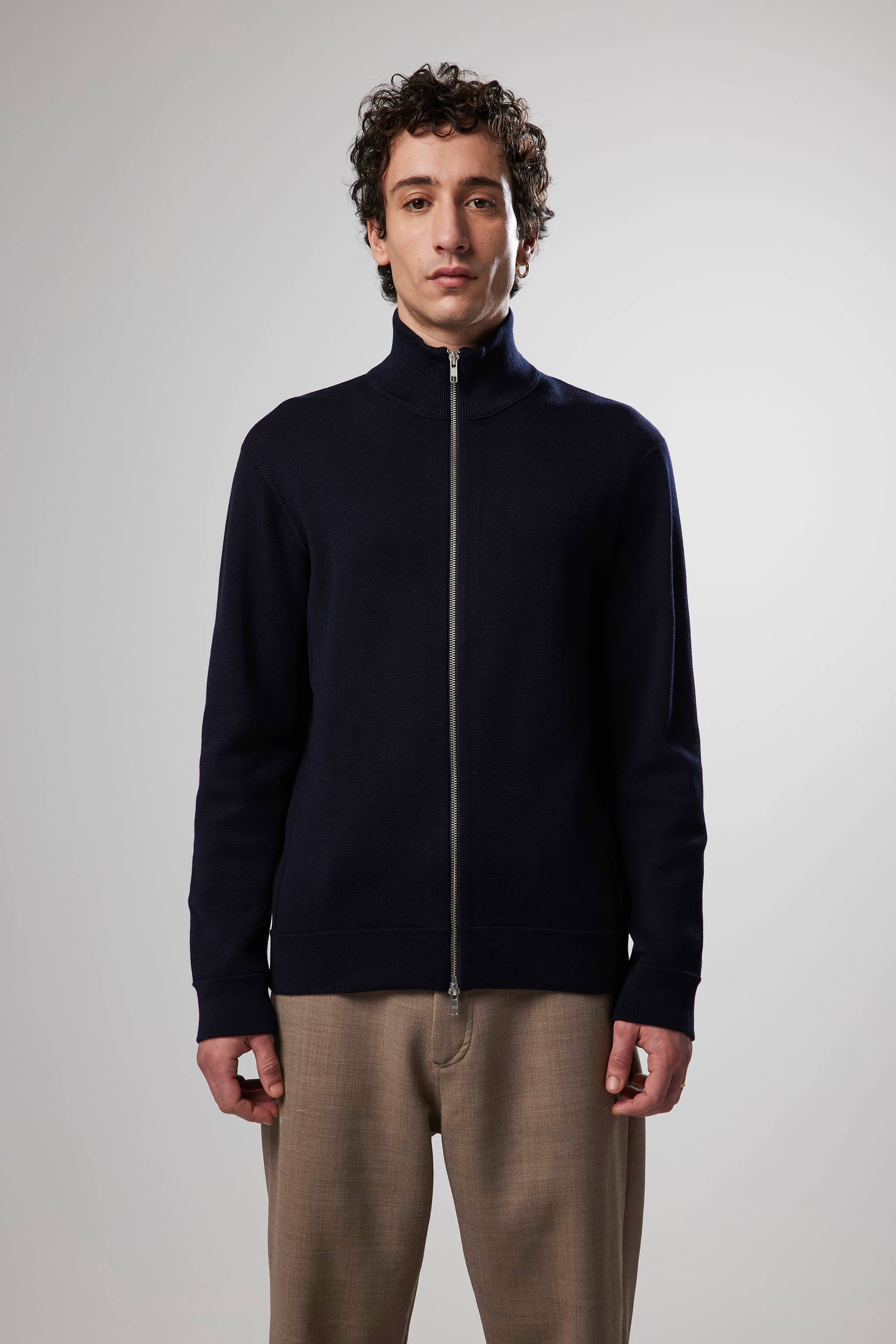Luis Full Zip 6430 Sweater | NN.07® Official Webshop
